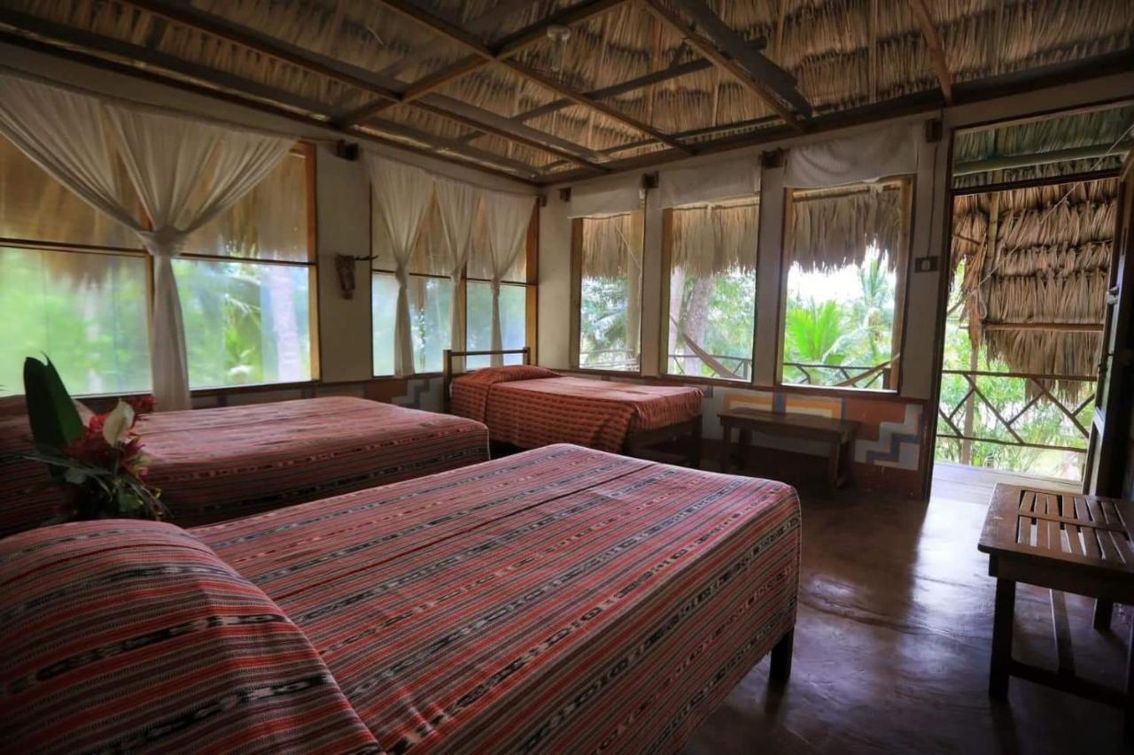 Ecolodge El Sombrero Laguna Yaxha Exterior foto